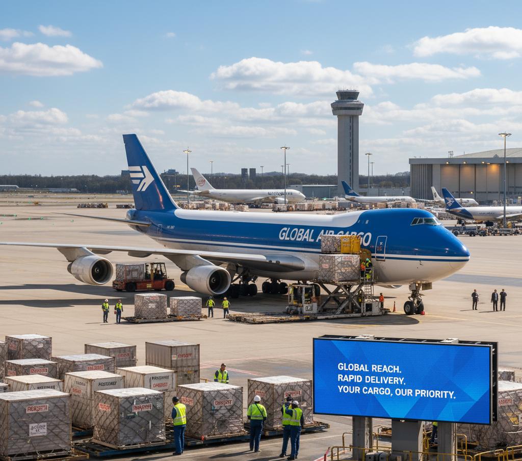 Air Freight Plane